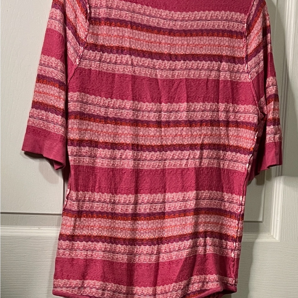 Free People Pink Patterned Bodysuit - Picture 6 of 9